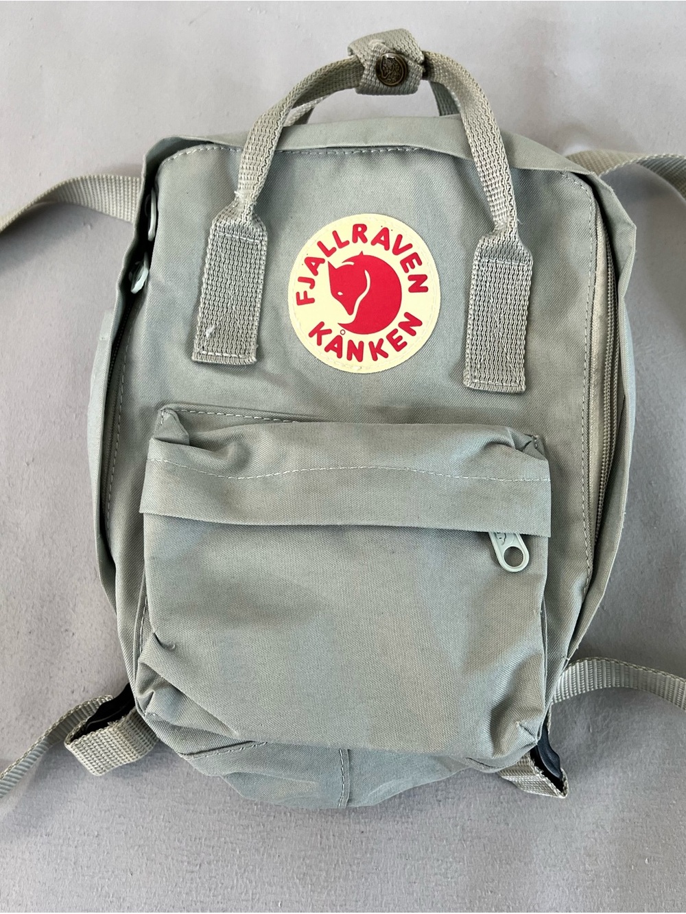 Fjallraven Kanken Small Backpack Slate  Unisex Adjustable Straps Bag RN 132540